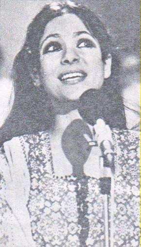 Esther Ofarim in "Cancion '71" - Spanish tv show of 1971