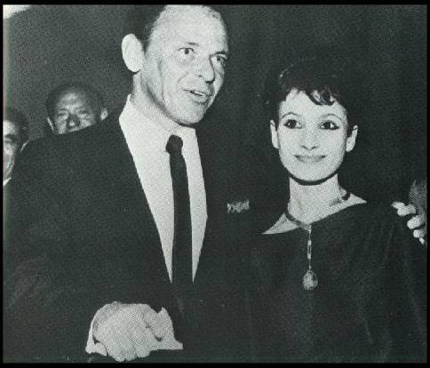 Frank Sinatra & Esther Ofarim in the early 60s