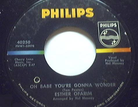 Esther Ofarim - Dirty old town / Oh Babe you're gonna wonder 