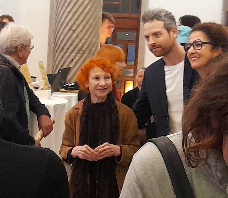Esther Ofarim and Shaked Goren at the Filmest 2026 in Hamburg, photo taken by Conny Drees.