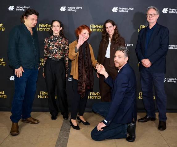 Esther Ofarim and Shaked Goren at the Filmfest 2026 in Hamburg.